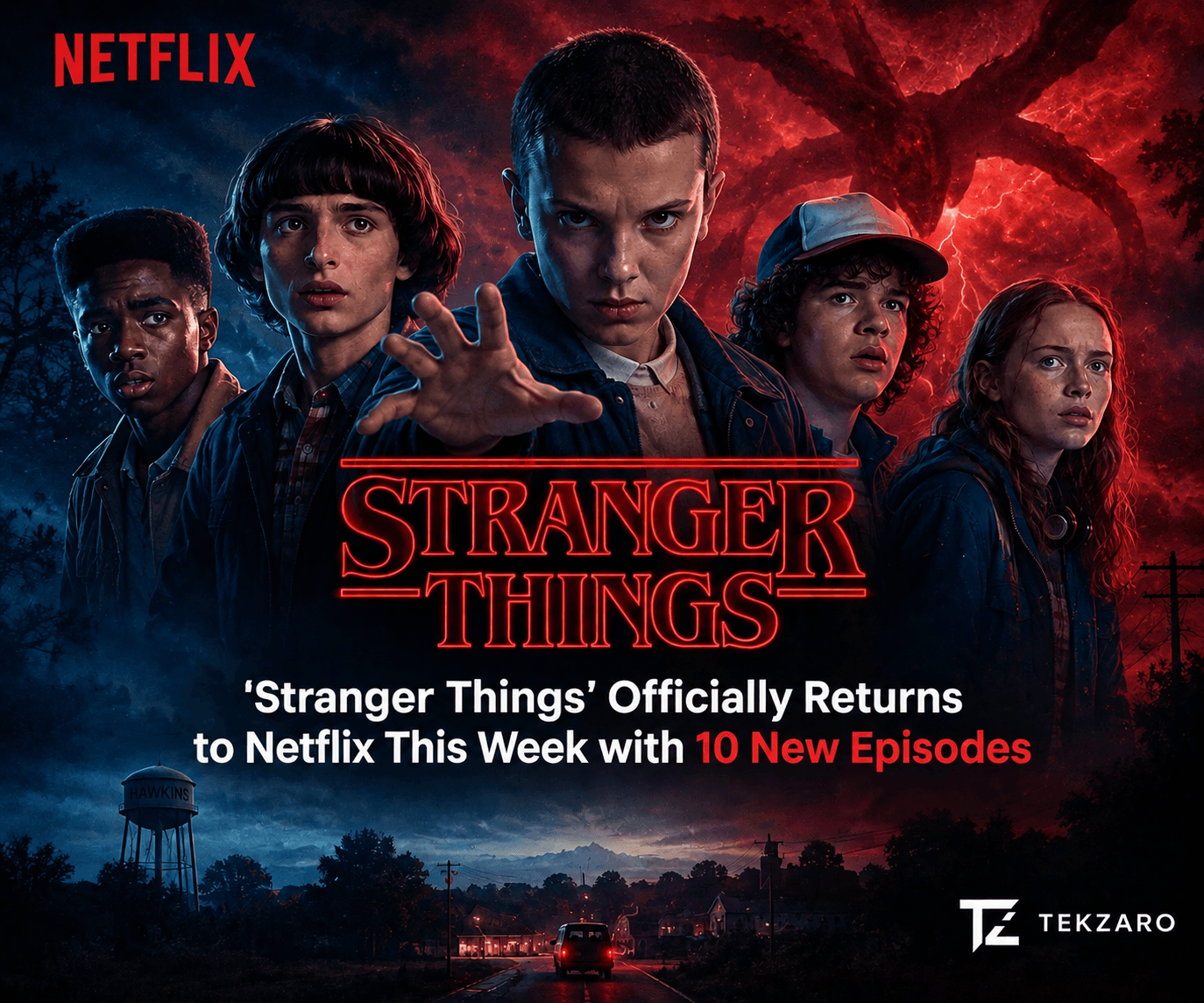 'Stranger Things' Officially Returns to Netflix This Week with 10 New Episodes